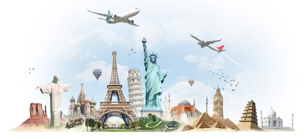 IELTS Travel and Transport 2025 – Global Landmarks and Air Travel